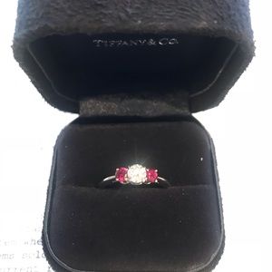 Tiffany and Co., Ruby and Diamond Ring
